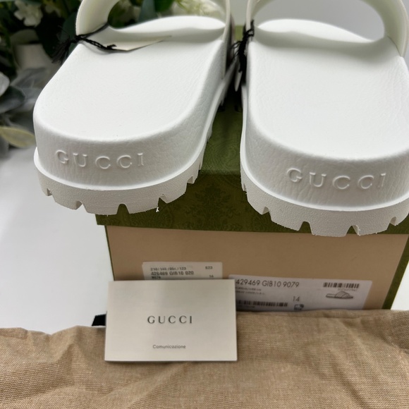 Men’s Gucci TREK pursuit, pool slides size 14 made in Italy main image 5